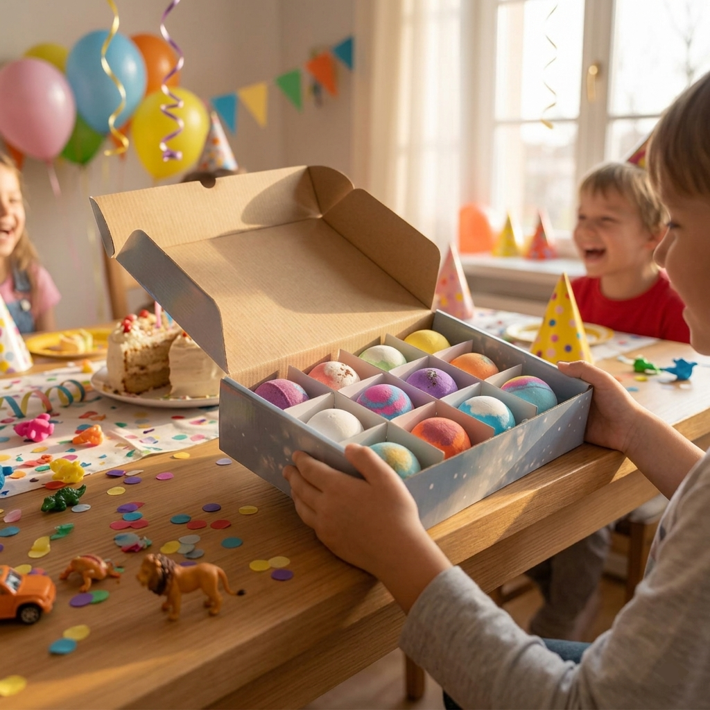 Zestaw 6–12 Kul Kąpielowych dla Dzieci – Kolorowa Zabawa w Wannie