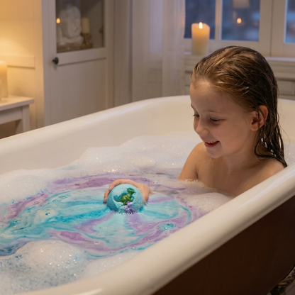 Zestaw 6–12 Kul Kąpielowych dla Dzieci – Kolorowa Zabawa w Wannie